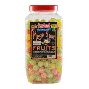 Barnett Mega Sour Fruits 500g