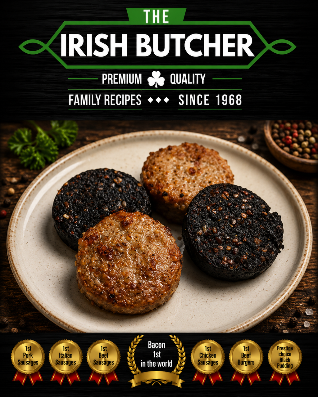 Black Pudding - By The Irish Butchers  🇮🇪