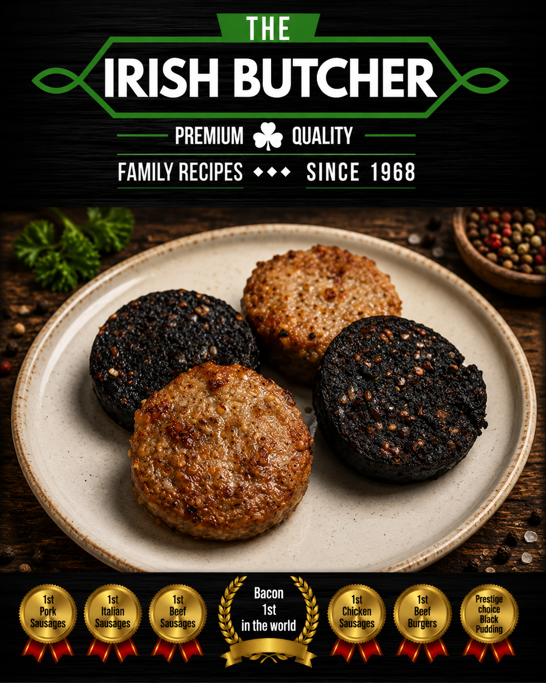 Black Pudding - By The Irish Butchers  🇮🇪