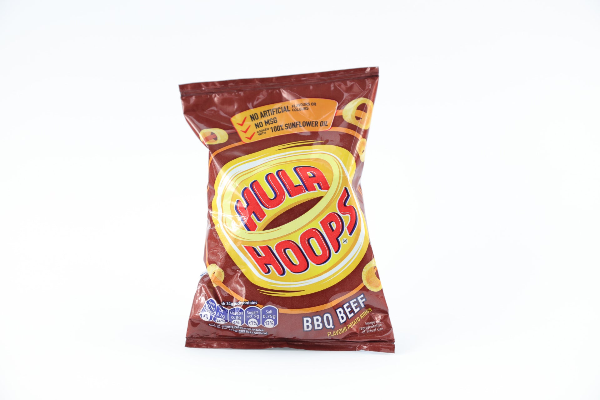 Hula Hoops BBQ Beef – 34g
