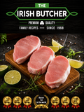 Gammon Steaks Minimum 270g - The Irish Butchers